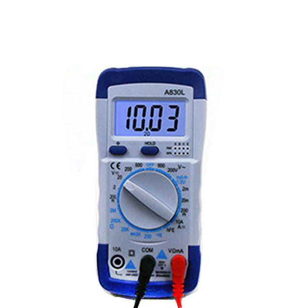 A830L Ammeter Digital Multimeter/Multifunction Tester Multitester Voltmeter